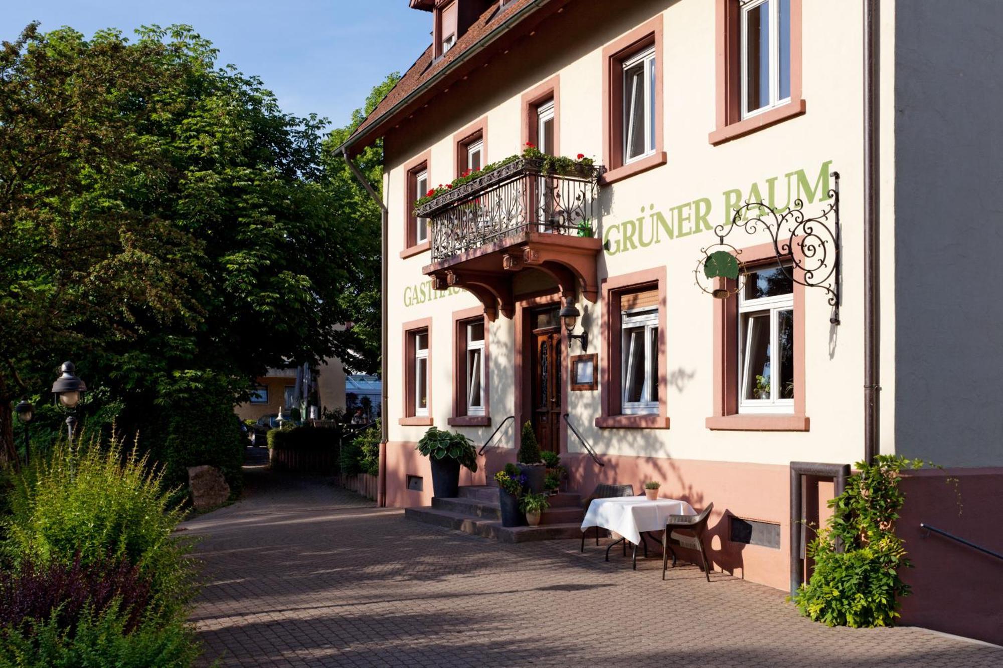 Hotel & Restaurant Gruener Baum Merzhausen Buitenkant foto